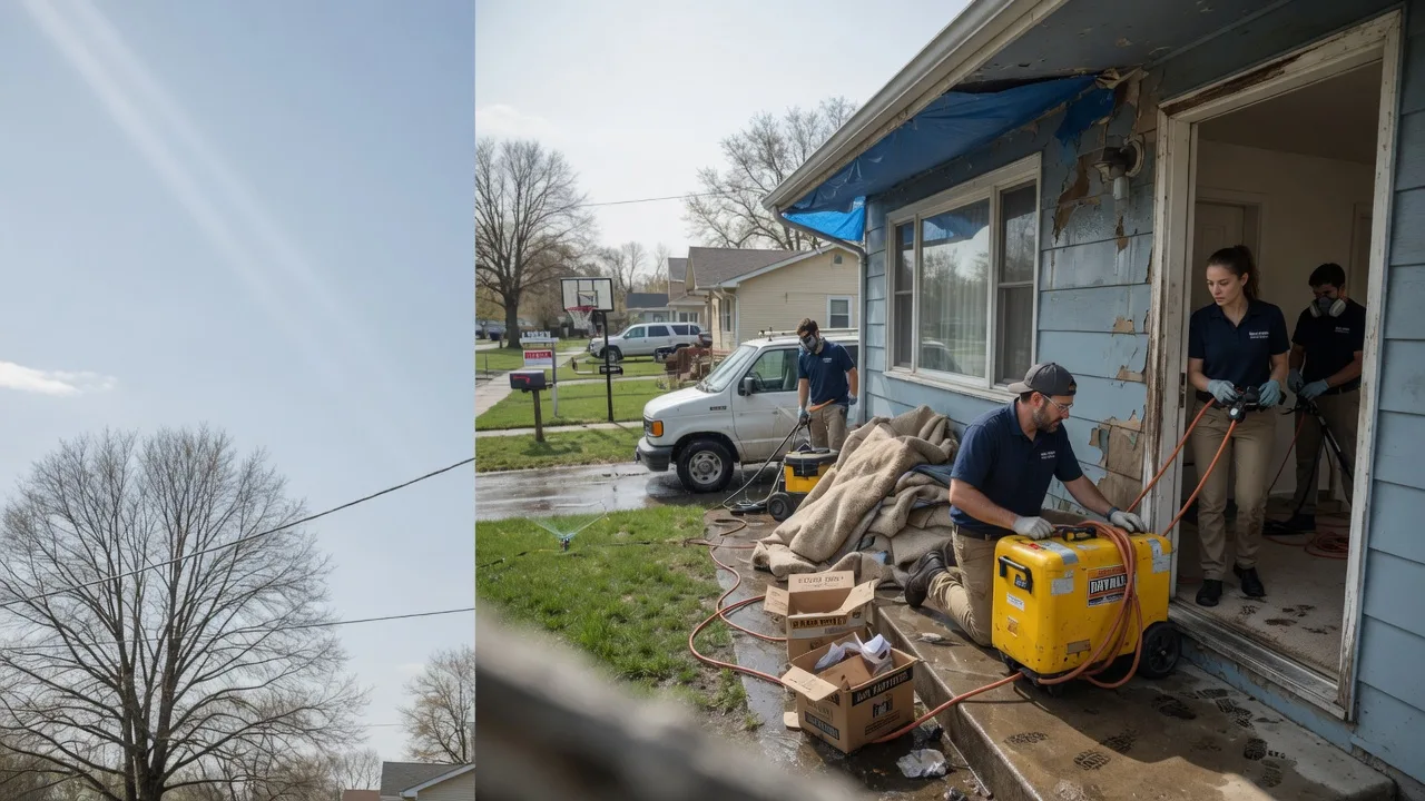 Basement Flood Cleanup in Belle Valley, OH near me